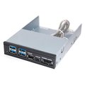Bytecc Bytecc UFE-421 Bytecc 3.5 in. USB3.0-Firewire 400-POWER e-SATA Combo Internal HUB UFE-421